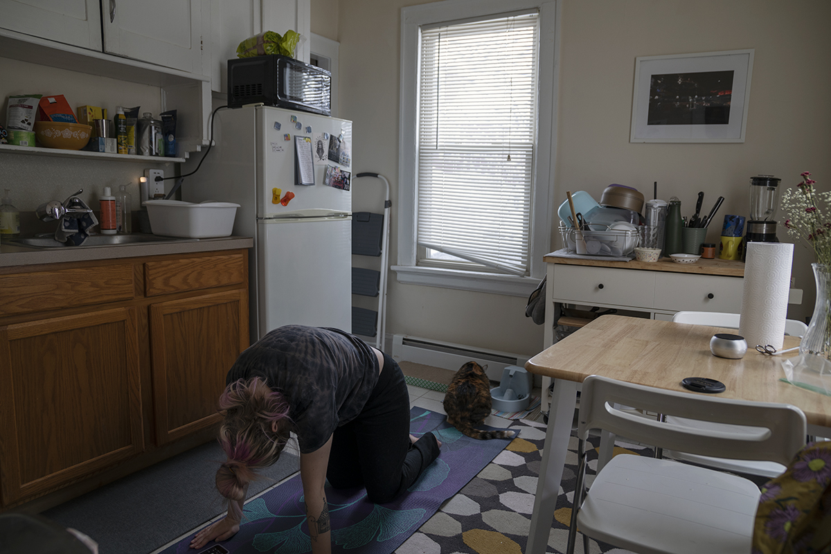 Yoga in the Kitchen: Small Space Hacks